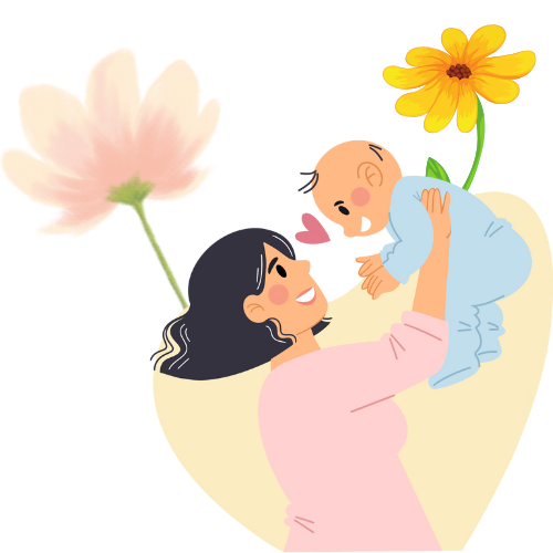 Ilustrasi Ibu dan Anak